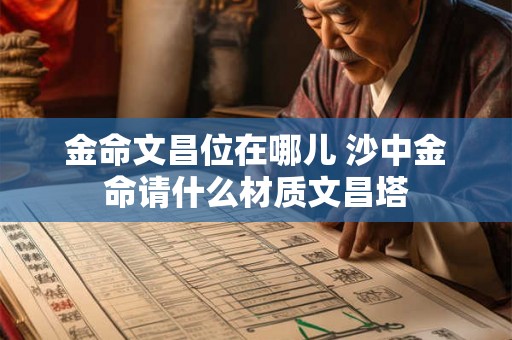 金命文昌位在哪儿 沙中金命请什么材质文昌塔 金命文昌位在哪儿 沙中金命请什么材质文昌塔