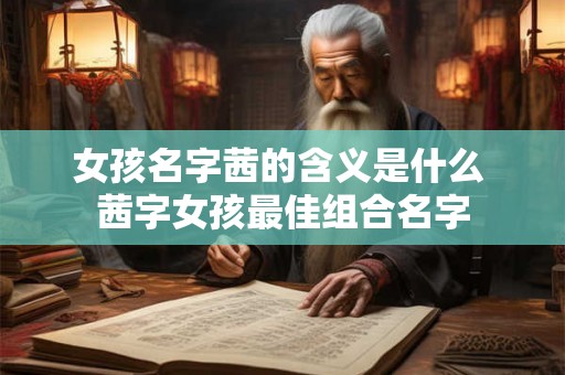 女孩名字茜的含义是什么 茜字女孩最佳组合名字 女孩名字茜的含义是什么 茜字女孩最佳组合名字