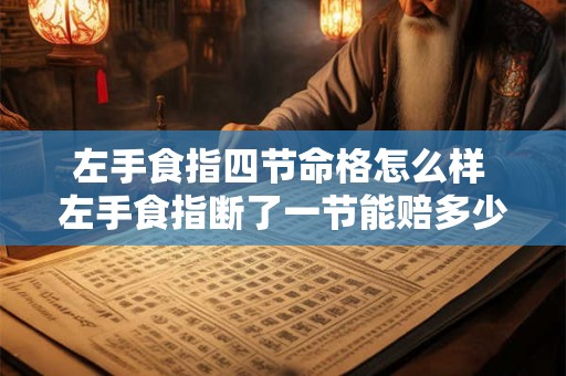 左手食指四节命格怎么样 左手食指断了一节能赔多少 左手食指四节命格怎么样 左手食指断了一节能赔多少