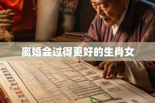 离婚会过得更好的生肖女 离婚会过得更好的生肖女