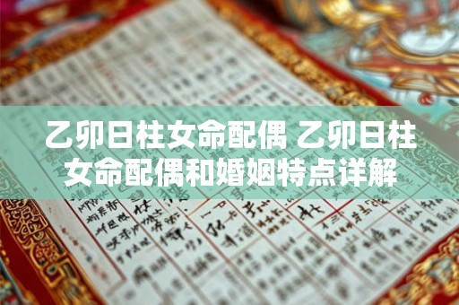 乙卯日柱女命配偶 乙卯日柱女命配偶和婚姻特点详解