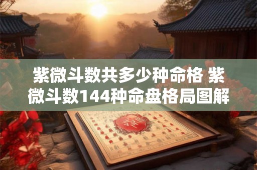 紫微斗数共多少种命格 紫微斗数144种命盘格局图解 紫微斗数共多少种命格 紫微斗数144种命盘格局图解