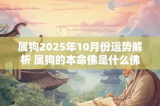 属狗2025年10月份运势解析 属狗的本命佛是什么佛 属狗2025年10月份运势解析 属狗的本命佛是什么佛