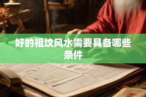 好的祖坟风水需要具备哪些条件 好的祖坟风水需要具备哪些条件