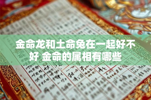 金命龙和土命兔在一起好不好 金命的属相有哪些 金命龙和土命兔在一起好不好 金命的属相有哪些