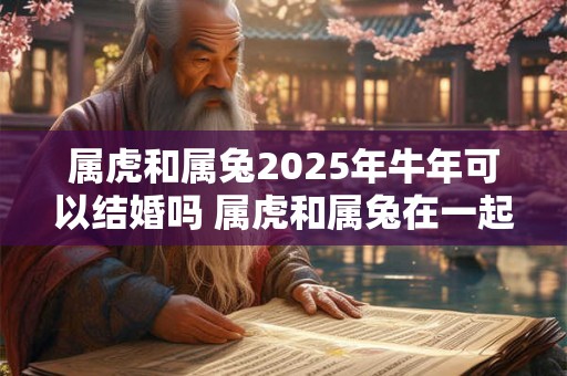 属虎和属兔2025年牛年可以结婚吗 属虎和属兔在一起合不合 属虎和属兔2025年牛年可以结婚吗 属虎和属兔在一起合不合