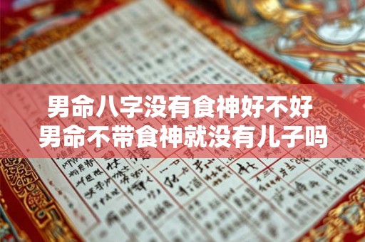 男命八字没有食神好不好 男命不带食神就没有儿子吗 男命八字没有食神好不好 男命不带食神就没有儿子吗