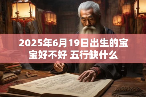 2025年6月19日出生的宝宝好不好 五行缺什么 2025年6月19日出生的宝宝好不好 五行缺什么