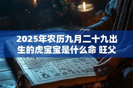 2025年农历九月二十九出生的虎宝宝是什么命 旺父母吗 2025年农历九月二十九出生的虎宝宝是什么命 旺父母吗