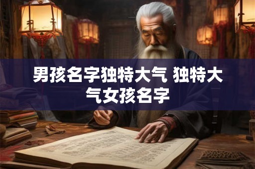 男孩名字独特大气 独特大气女孩名字 男孩名字独特大气 独特大气女孩名字