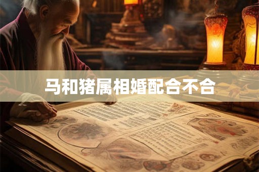 马和猪属相婚配合不合