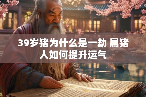 39岁猪为什么是一劫 属猪人如何提升运气 39岁猪为什么是一劫 属猪人如何提升运气