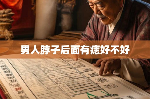 男人脖子后面有痣好不好 男人脖子后面有痣好不好