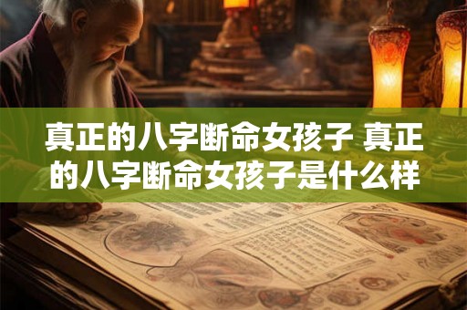 真正的八字断命女孩子 真正的八字断命女孩子是什么样 真正的八字断命女孩子 真正的八字断命女孩子是什么样