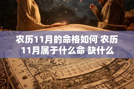 农历11月的命格如何 农历11月属于什么命 缺什么