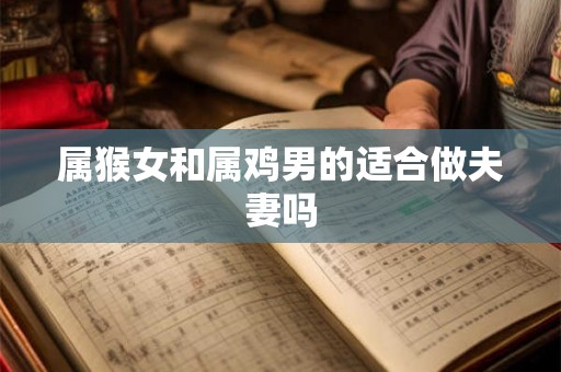 属猴女和属鸡男的适合做夫妻吗 属猴女和属鸡男的适合做夫妻吗