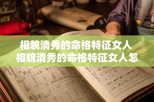 相貌清秀的命格特征女人 相貌清秀的命格特征女人怎么形容 相貌清秀的命格特征女人 相貌清秀的命格特征女人怎么形容