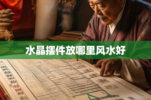 水晶摆件放哪里风水好 水晶摆件放哪里风水好