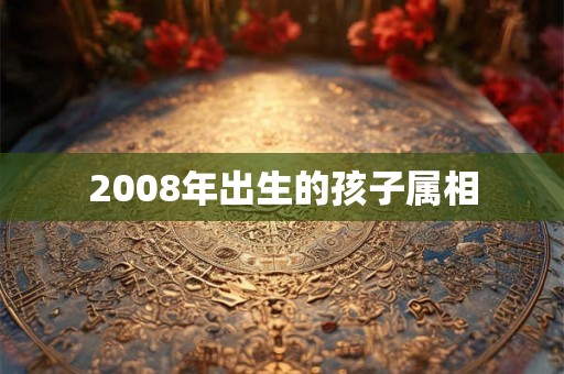 2008年出生的孩子属相 2008年出生的孩子属相