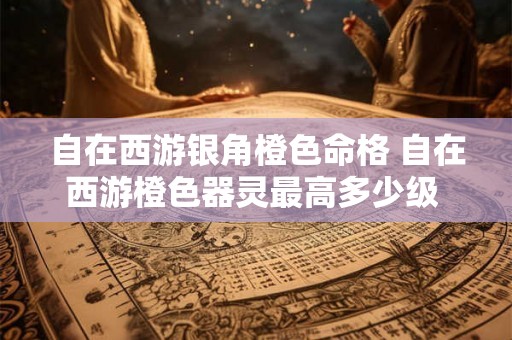自在西游银角橙色命格 自在西游橙色器灵最高多少级 