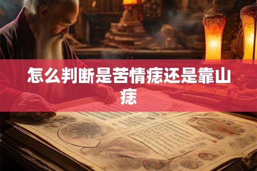 怎么判断是苦情痣还是靠山痣 怎么判断是苦情痣还是靠山痣