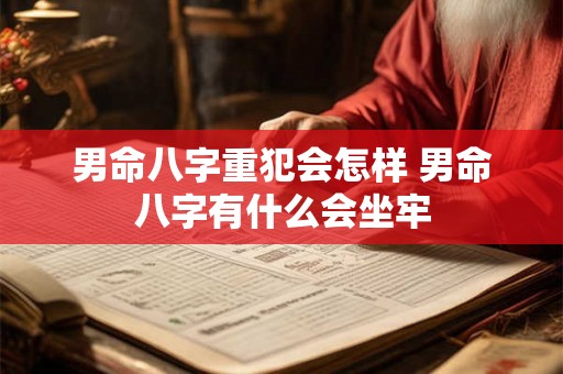 男命八字重犯会怎样 男命八字有什么会坐牢