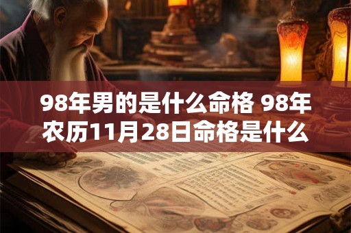 98年男的是什么命格 98年农历11月28日命格是什么 98年男的是什么命格 98年农历11月28日命格是什么