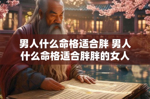 男人什么命格适合胖 男人什么命格适合胖胖的女人 男人什么命格适合胖 男人什么命格适合胖胖的女人