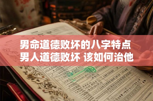 男命道德败坏的八字特点 男人道德败坏 该如何治他 男命道德败坏的八字特点 男人道德败坏 该如何治他
