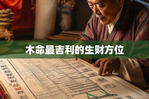 木命最吉利的生财方位 木命最吉利的生财方位