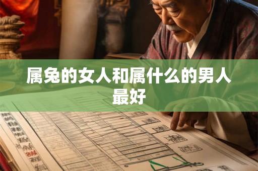 属兔的女人和属什么的男人最好 属兔的女人和属什么的男人最好