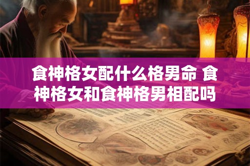 食神格女配什么格男命 食神格女和食神格男相配吗 食神格女配什么格男命 食神格女和食神格男相配吗