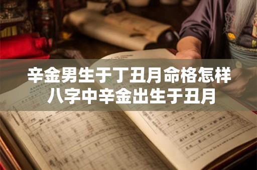 辛金男生于丁丑月命格怎样 八字中辛金出生于丑月