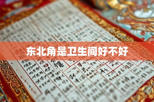 东北角是卫生间好不好 东北角是卫生间好不好