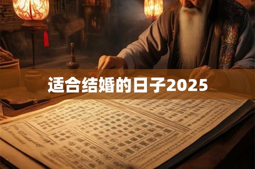 适合结婚的日子2025