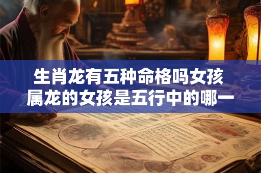 生肖龙有五种命格吗女孩 属龙的女孩是五行中的哪一个 生肖龙有五种命格吗女孩 属龙的女孩是五行中的哪一个