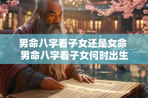 男命八字看子女还是女命 男命八字看子女何时出生