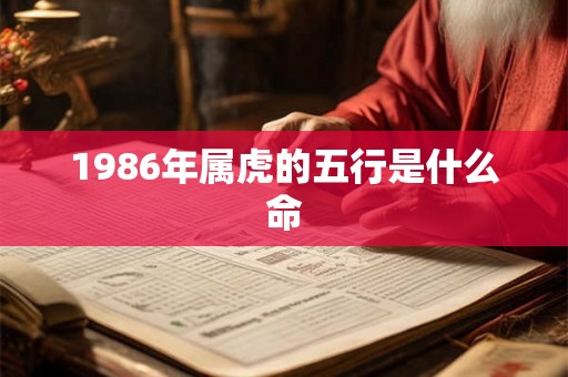 1986年属虎的五行是什么命 1986年属虎的五行是什么命