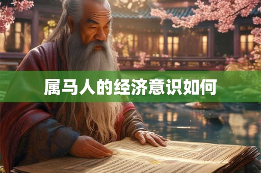 属马人的经济意识如何 属马人的经济意识如何