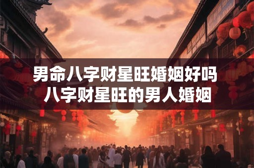 男命八字财星旺婚姻好吗 八字财星旺的男人婚姻 男命八字财星旺婚姻好吗 八字财星旺的男人婚姻