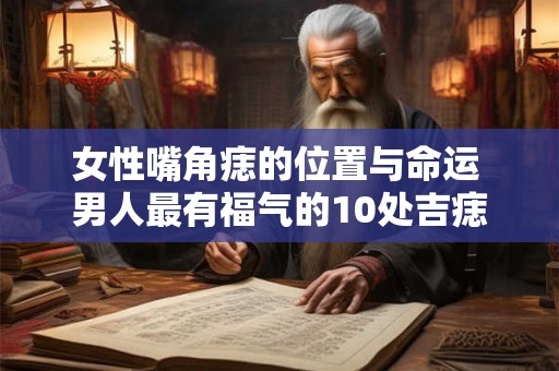 女性嘴角痣的位置与命运 男人最有福气的10处吉痣