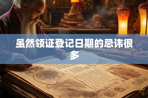 虽然领证登记日期的忌讳很多 虽然领证登记日期的忌讳很多