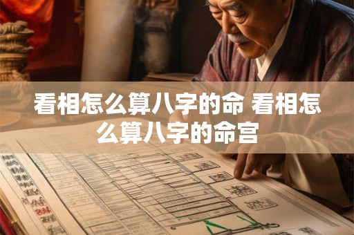 看相怎么算八字的命 看相怎么算八字的命宫 看相怎么算八字的命 看相怎么算八字的命宫