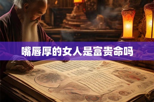 嘴唇厚的女人是富贵命吗 嘴唇厚的女人是富贵命吗