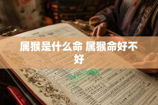 属猴是什么命 属猴命好不好 属猴是什么命 属猴命好不好