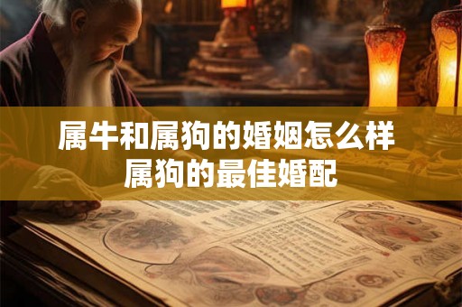 属牛和属狗的婚姻怎么样 属狗的最佳婚配