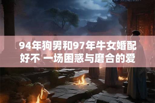 94年狗男和97年牛女婚配好不 一场困惑与磨合的爱情旅程
