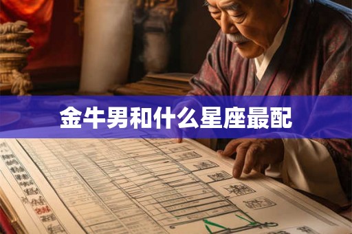 金牛男和什么星座最配 金牛男和什么星座最配