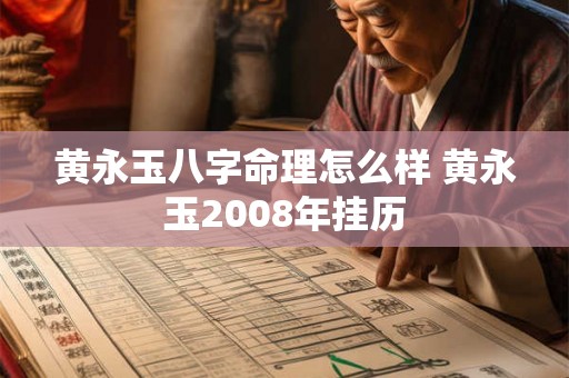 黄永玉八字命理怎么样 黄永玉2008年挂历 黄永玉八字命理怎么样 黄永玉2008年挂历