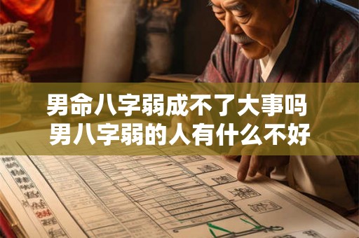 男命八字弱成不了大事吗 男八字弱的人有什么不好 男命八字弱成不了大事吗 男八字弱的人有什么不好